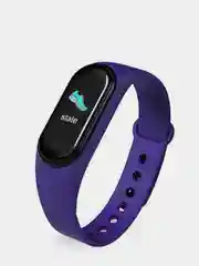 Фиолетовый фитнес-браслет Beat Tech Band M5, красный, черный, розовый, синий, Fit Pro