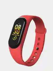 Красный фитнес-браслет Beat Tech Band M5, красный, черный, розовый, синий, Fit Pro