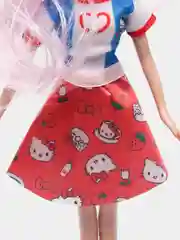 Пудровый кукла с питомцем