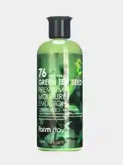 Эмульсия увлажняющая с семенами зеленого чая FARMSTAY Green Tea Premium Emulsion, 350 мл