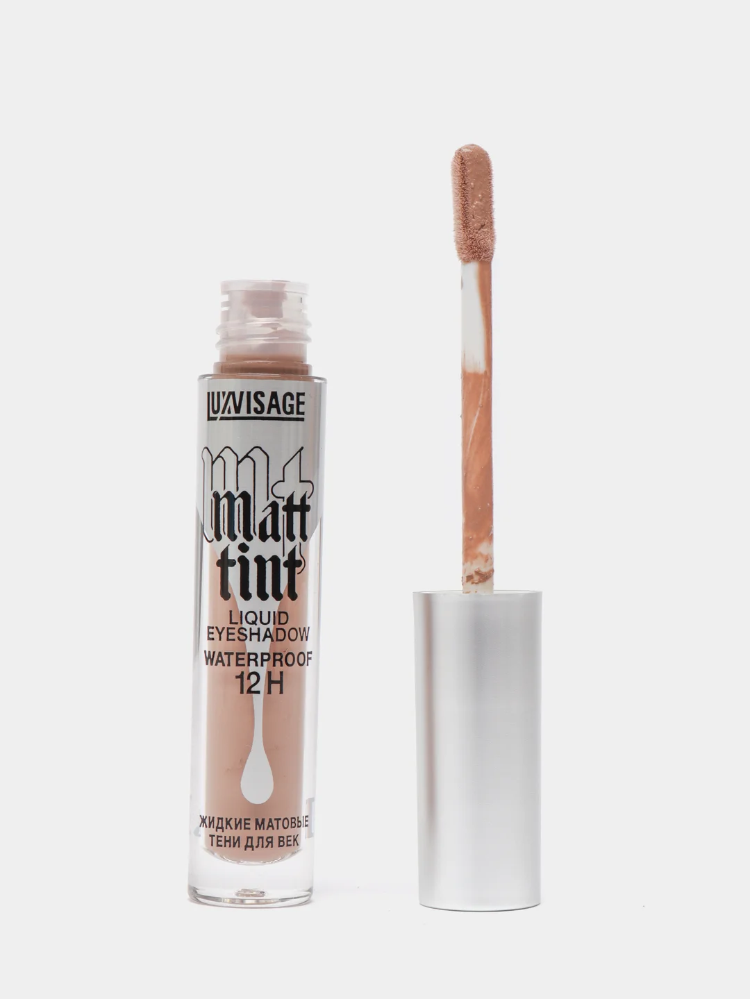 Кремовый тени для век жидкие MATT TINT WATERPROOF 12H LUXVISAGE