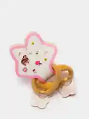 Горчичный резинки для волос мультяшные "Hello kitty - Хелло Китти" и "Единорог"