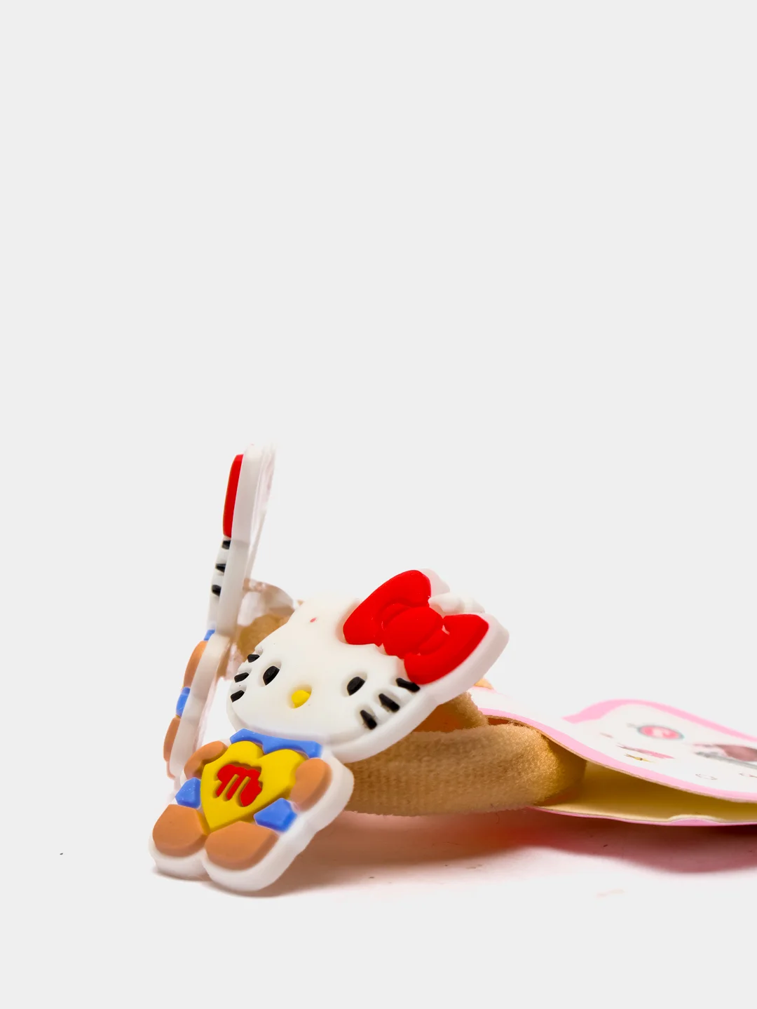 Горчичный резинки для волос мультяшные "Hello kitty - Хелло Китти" и "Единорог"