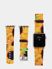 Серый силиконовый ремешок для Apple Watch 42 мм. размер S/L