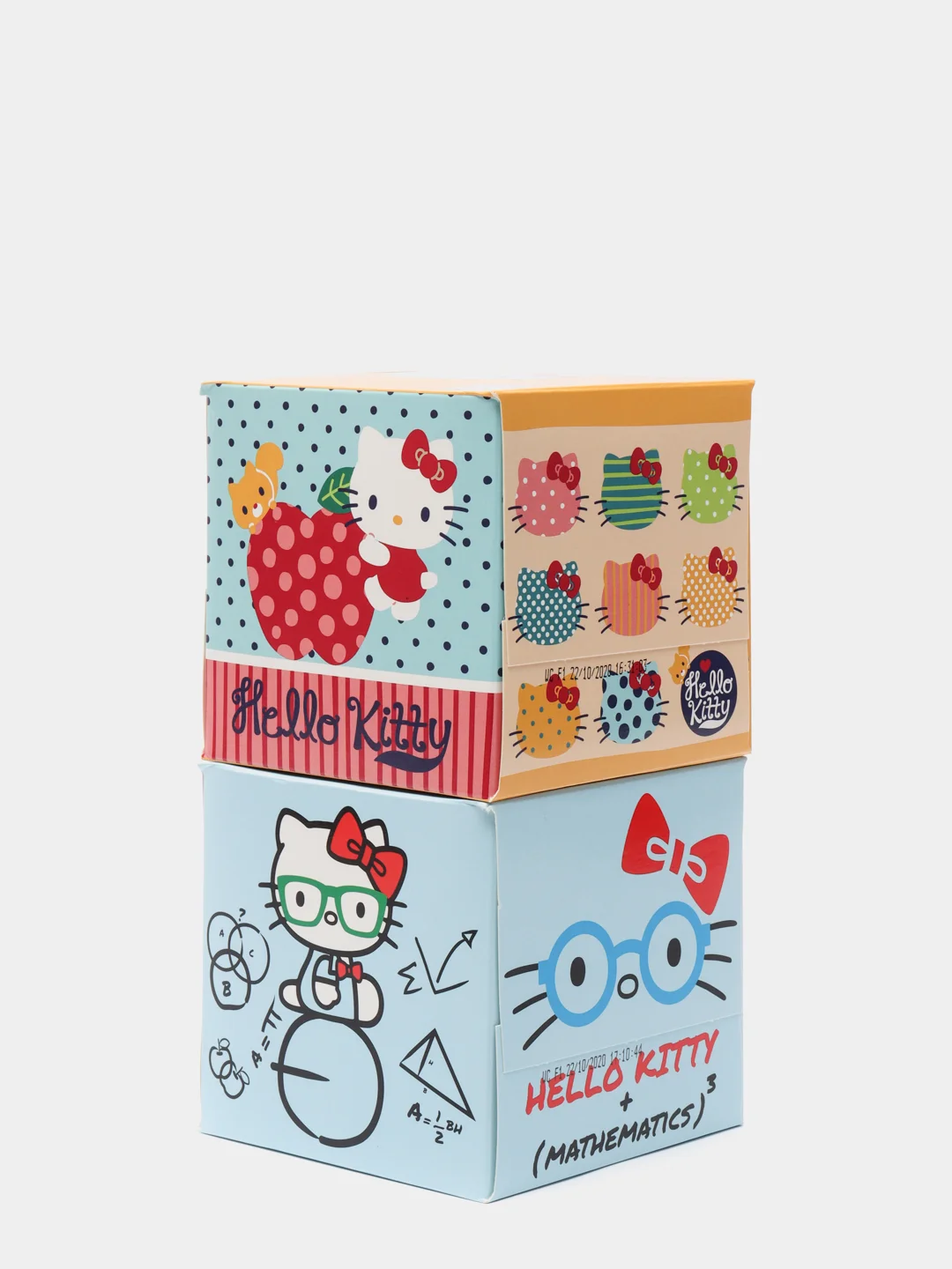 Набор из 2уп*56 бумаж. салфеток "Hello Kitty"с риc.,3сл,20х20см,World Cart(HLK-FC-01/1220)