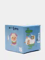 Салфетки бумажные выдергушки "Лама" с рис.3сл.,56шт,20х20 см.,World Cart (LAM-FC-01/синий)