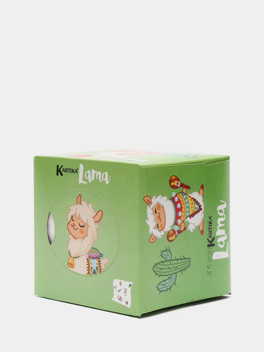 Салфетки бум. выдергушки "Лама" с рис.3 слоя, 56шт,20х20 см,World Cart (LAM-FC-01/зеленый)