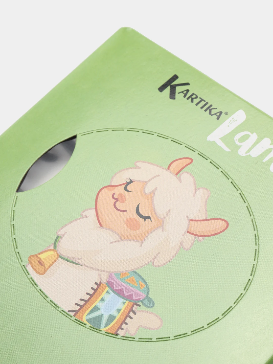 Салфетки бум. выдергушки "Лама" с рис.3 слоя, 56шт,20х20 см,World Cart (LAM-FC-01/зеленый)
