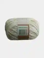 Белый пряжа Рафия 40г 50 м Raffia Переработанные листья пальмы "Рафия"-100%