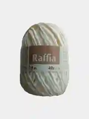 Бежевый пряжа Рафия 40г 50 м Raffia Переработанные листья пальмы "Рафия"-100%