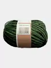 Хаки пряжа Рафия 40г 50 м Raffia Переработанные листья пальмы "Рафия"-100%