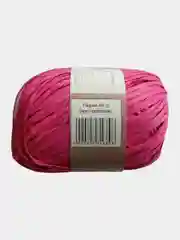 Тёмно-розовый пряжа Рафия 40г 50 м Raffia Переработанные листья пальмы "Рафия"-100%