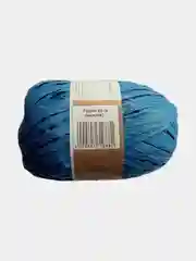 Лазурный пряжа Рафия 40г 50 м Raffia Переработанные листья пальмы "Рафия"-100%