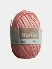 Пудровый пряжа Рафия 40г 50 м Raffia Переработанные листья пальмы "Рафия"-100%