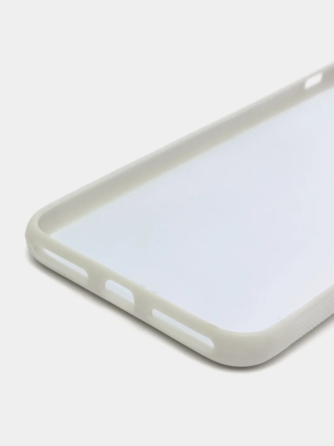 Белый антигравитационный чехол для iPhone