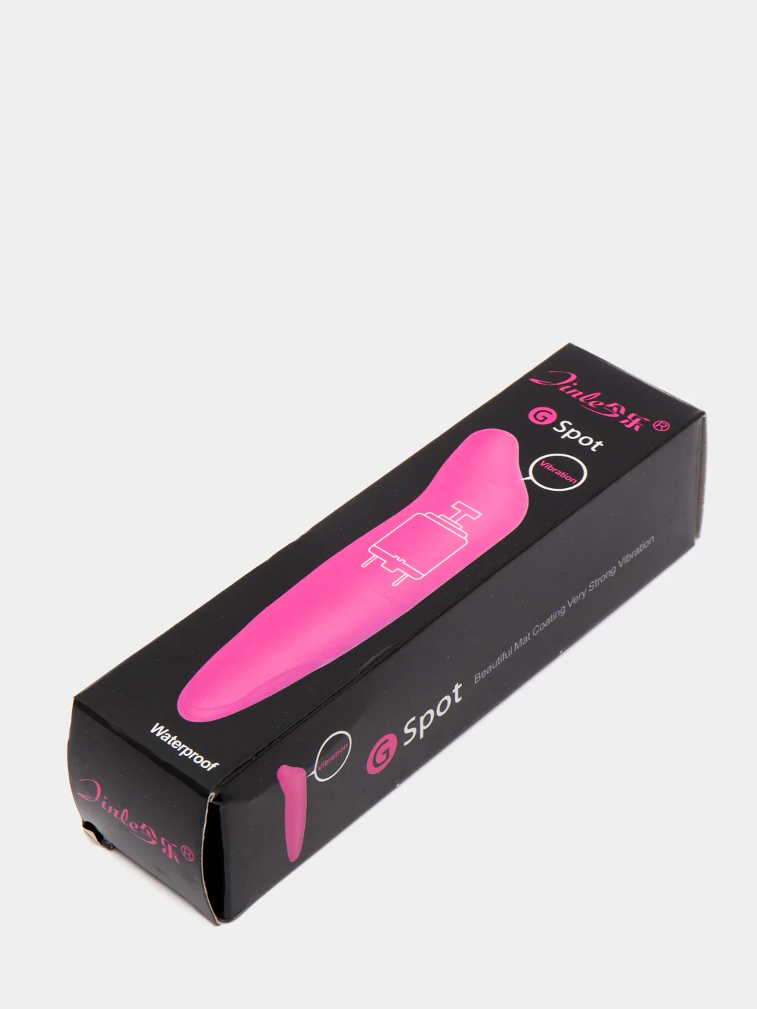 Фуксия вибратор мини "Дельфин", G-spot