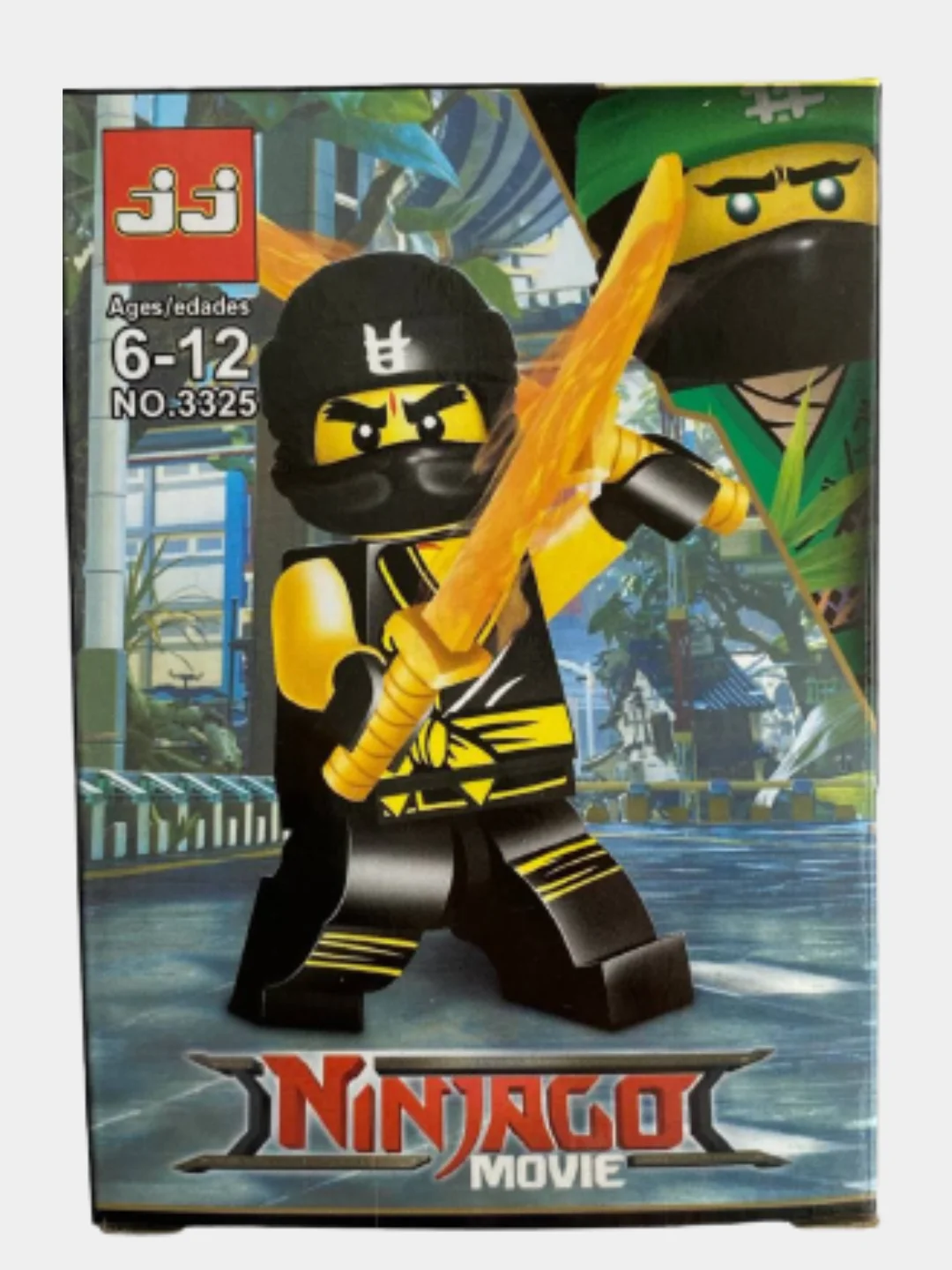 Черный конструктор мини-фигурка "Ниндзя" совместимые Minifigures Ninjago Masters Spinjitzu