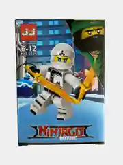 Белый конструктор мини-фигурка "Ниндзя" совместимые Minifigures Ninjago Masters Spinjitzu