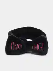 Черный повязка на голову OMG для волос, для косметических процедур