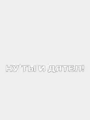 Белый наклейка на автомобиль "НУ ТЫ И ДЯТЕЛ!" - для не умных водителей