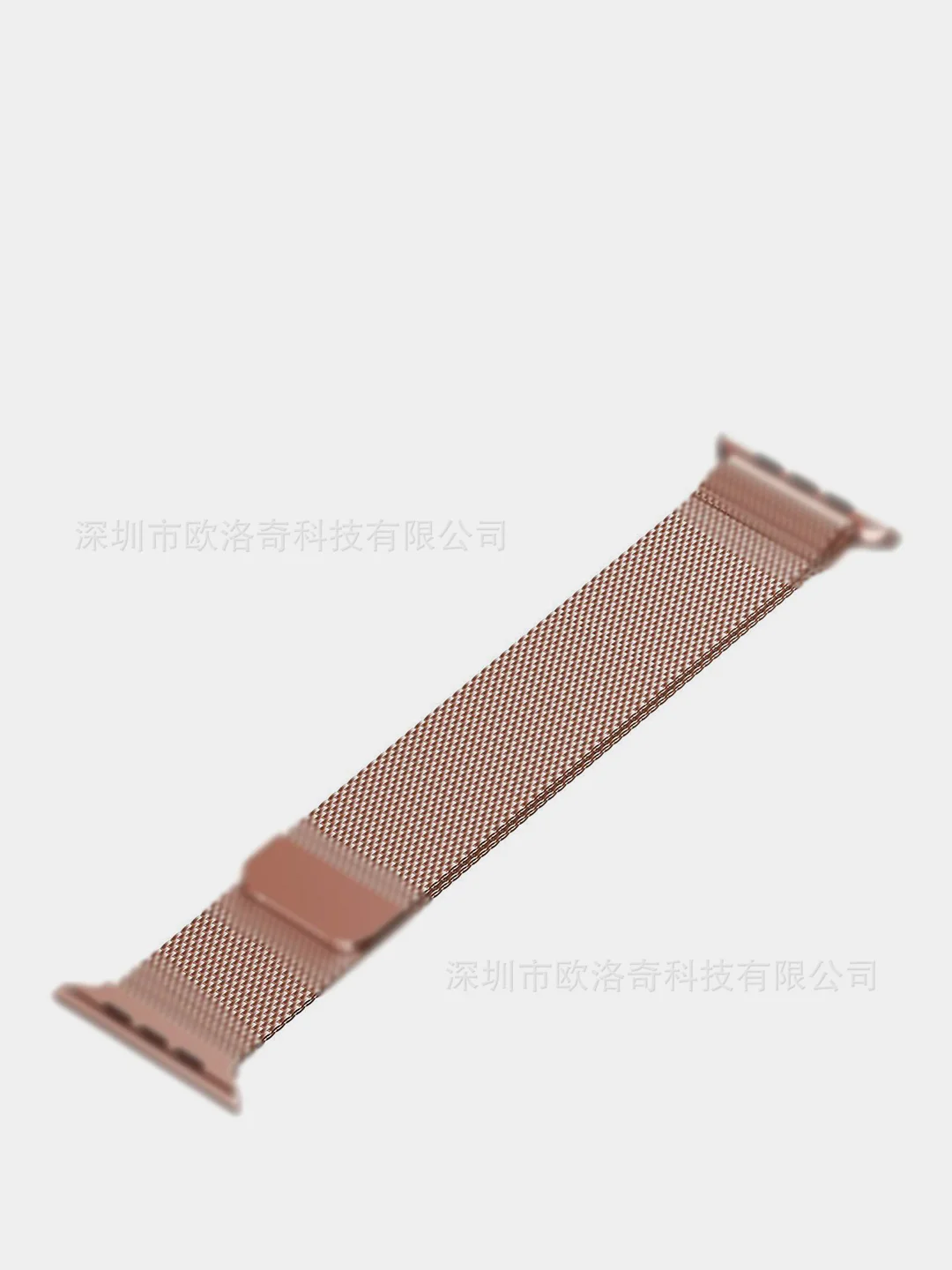 Розовый ремешок для Apple Watch 38 мм. металлический / магнитный
