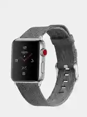 Серый ремешок для Apple Watch 1/2/3/4 поколения, 38/40 мм.