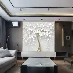 Фотообои флизелиновые "3D Волшебная сакура" 270X253 см (ШхВ)