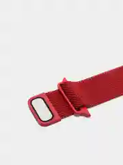 Красный ремешок для Apple Watch "Миланская петля"