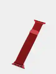 Красный ремешок для Apple Watch "Миланская петля"