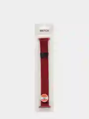 Красный ремешок для Apple Watch "Миланская петля"