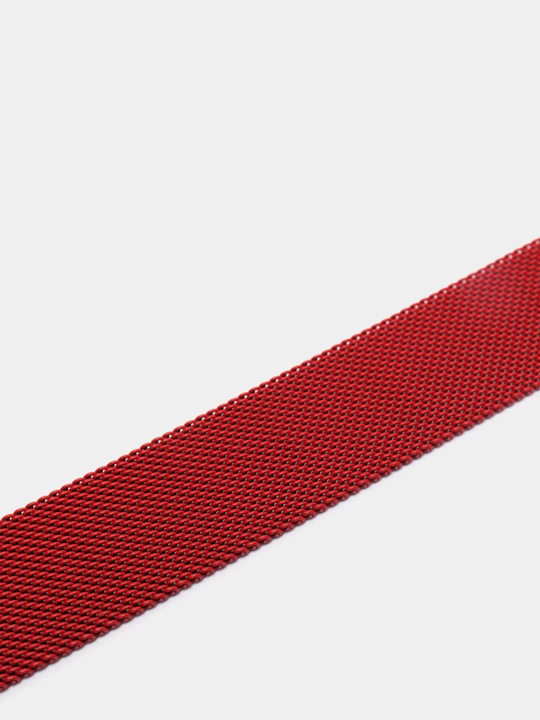 Красный ремешок для Apple Watch "Миланская петля"