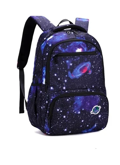 Синий рюкзак школьный Star Sistem