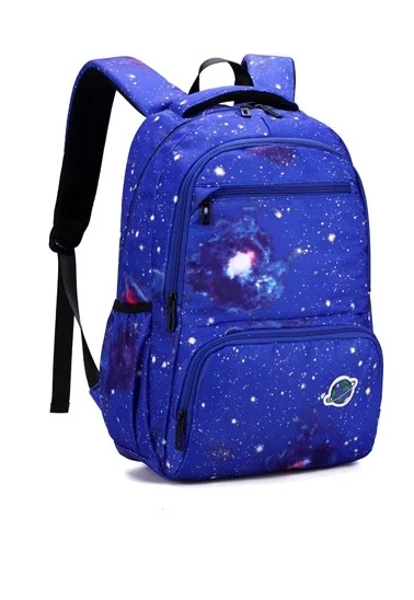 Синий рюкзак школьный Star Sistem