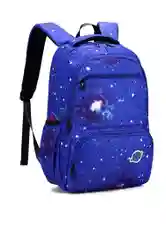Синий рюкзак школьный Star Sistem