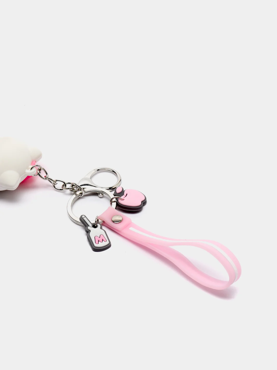 Кораллово-розовый брелоки Hello Kitty, брелок на сумку,рюкзак, брелок для ключей,брелок для детей и взрослых