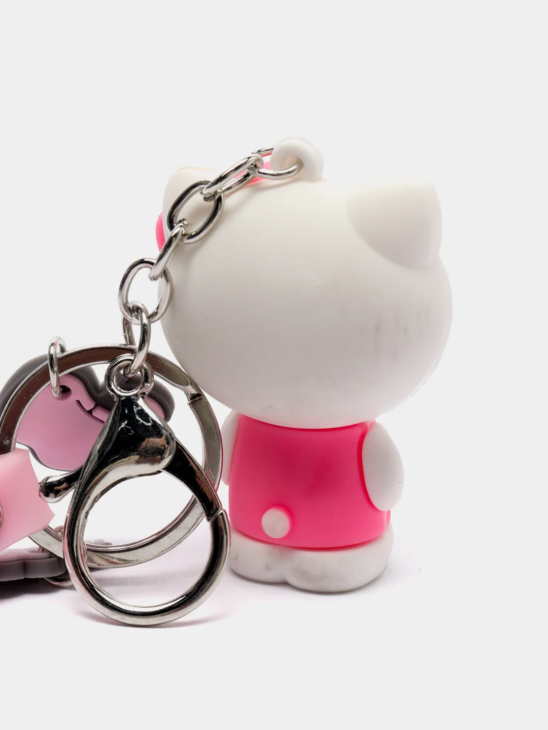 Кораллово-розовый брелоки Hello Kitty, брелок на сумку,рюкзак, брелок для ключей,брелок для детей и взрослых