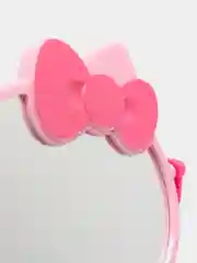 Кораллово-розовый розовое милое зеркало настольное двухсторонее Hello Kitty