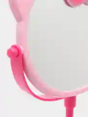 Кораллово-розовый розовое милое зеркало настольное двухсторонее Hello Kitty