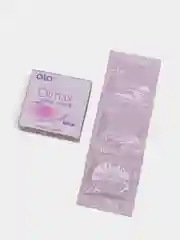Розовый презервативы OLO с различными эффектами, 10шт/уп и 3 шт/уп, ультратонкие, ребристые
