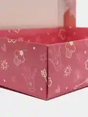 Коралловый подарочная коробка сборная Семья, 21 х 15 х 5,7 см