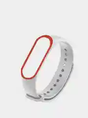 Серый меланж силиконовый ремешок для фитнес-браслетов Xiaomi Mi Band 3/4