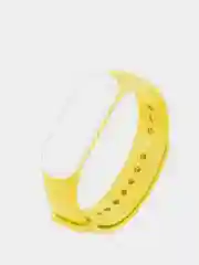 Желтый силиконовый ремешок для фитнес-браслетов Xiaomi Mi Band 3/4