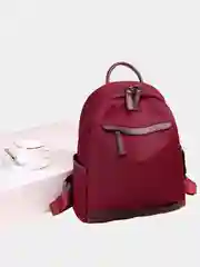 Бордовый женский рюкзак