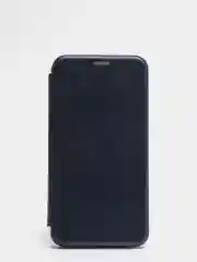 Синий чехол книжка, флип Samsung J7 2016
