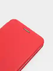 Красный чехол книжка, флип Samsung J7 2016