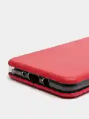 Красный чехол книжка, флип Samsung J7 2016