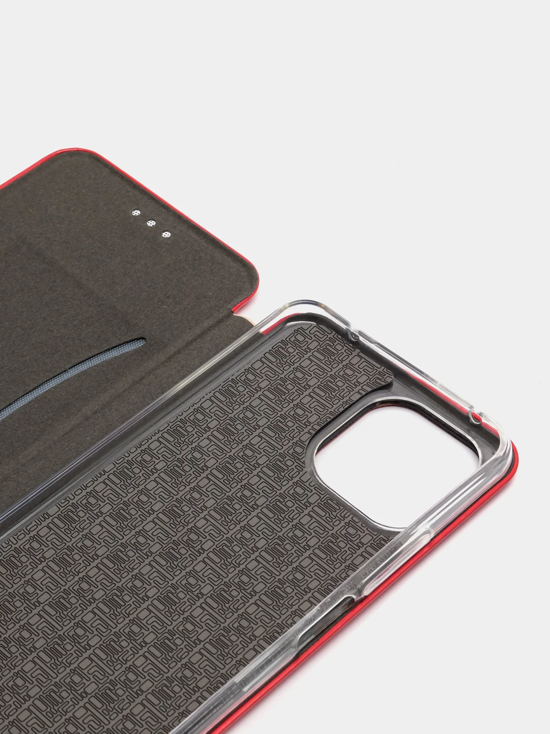Красный чехол книжка Xiaomi Mi 11 Lite