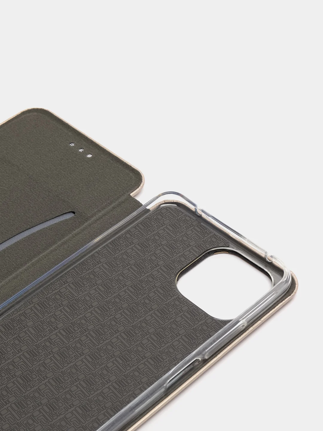 Золотой чехол книжка Xiaomi Mi 11 Lite