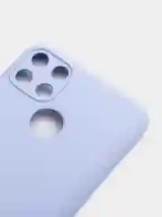 Желтый чехол REALME Narzo 50A  / REALME C25 / REALME C25S с защитой камеры и бархатом внутри