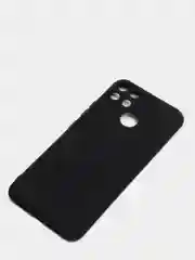 Черный чехол REALME Narzo 50A  / REALME C25 / REALME C25S с защитой камеры и бархатом внутри